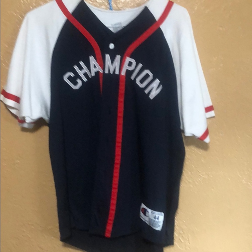 Champion baseball tee